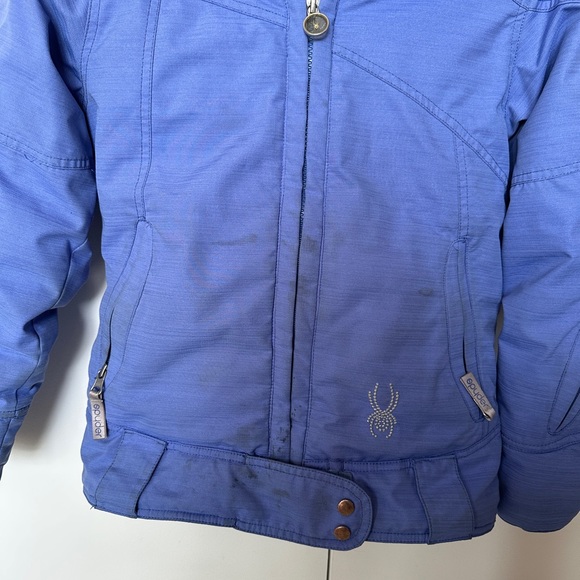 Girls Spyder Ski Jacket - Size 10 - Picture 5 of 5
